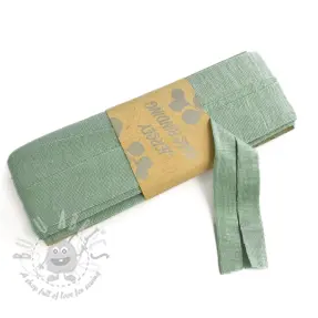 Traka za obrubljivanje viskoza - 3 m old green