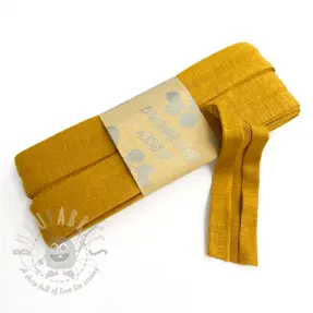 Traka za obrubljivanje viskoza - 3 m ochre