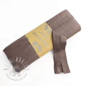Traka za obrubljivanje viskoza - 3 m mauve