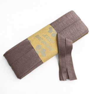 Traka za obrubljivanje viskoza - 3 m mauve