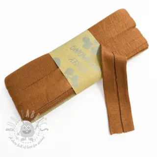 Traka za obrubljivanje viskoza - 3 m copper