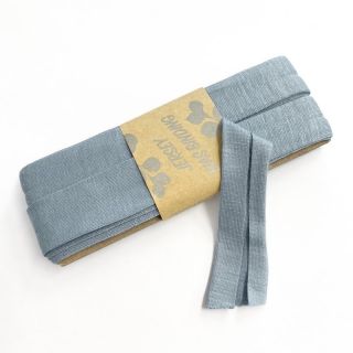 Traka za obrubljivanje viskoza - 3 m jeans