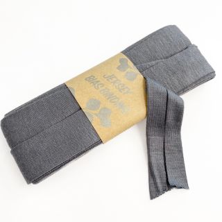Traka za obrubljivanje viskoza - 3 m grey