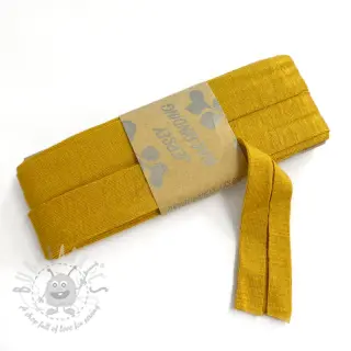 Traka za obrubljivanje viskoza - 3 m gold
