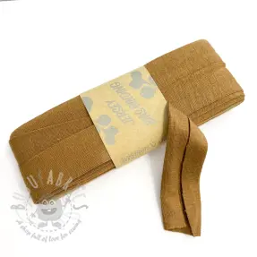 Pošivna elastika viskoza - 3 m dark camel