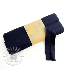 Pošivna elastika viskoza - 3 m dark blue