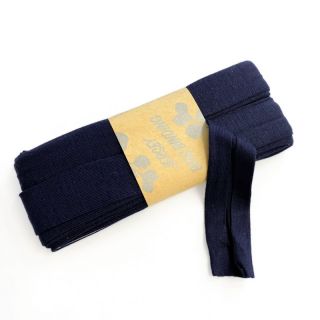 Pošivna elastika viskoza - 3 m dark blue