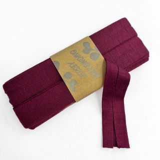 Pošivna elastika viskoza - 3 m bordeaux