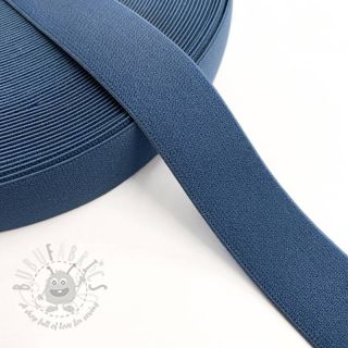 Elastika 3 cm dark jeans