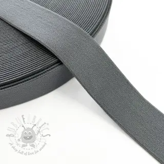 Elastika 3 cm dark grey