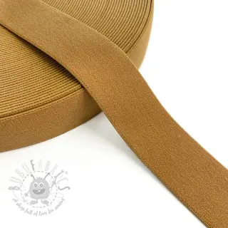 Elastika 3 cm dark camel