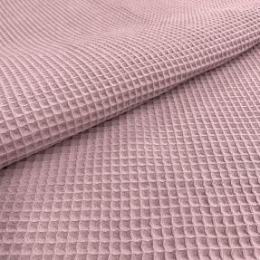Bavlna s vaflovou väzbou lilac