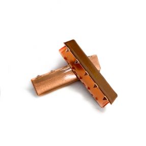 Metalni završetak trake 40 mm copper