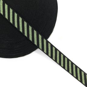 Guma glatka 2,5 cm Diagonal lime