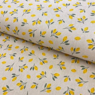 Dekorativna tkanina Linenlook Little citrus fruits