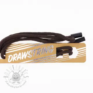 Uzica za kapuljaču s završecima 115 cm HEAD1 dark mocha