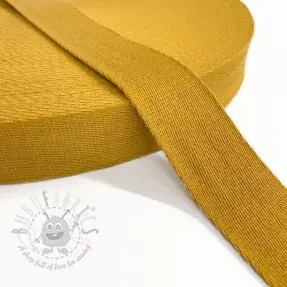 Pamučna traka 4 cm ochre