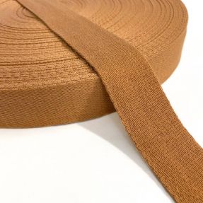 Pamučna traka 4 cm cognac