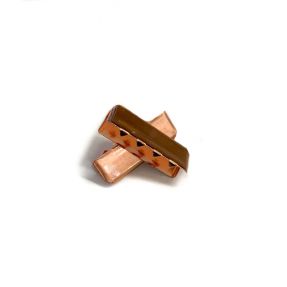 Metalni završetak trake 25 mm copper