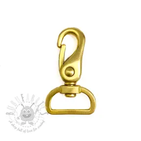 Metalni karabin 25 mm gold