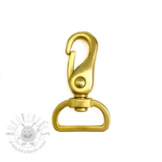 Metalni karabin 25 mm gold