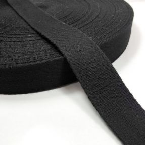 Pamučna traka 4 cm black
