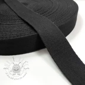 Pamučna traka 4 cm black