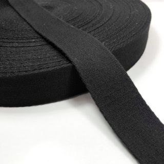 Pamučna traka 4 cm black