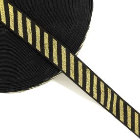 Guma glatka 2,5 cm Diagonal gold