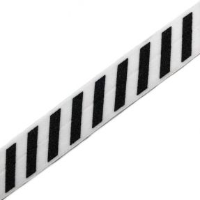 Kosa guma STRIPE 20 mm white