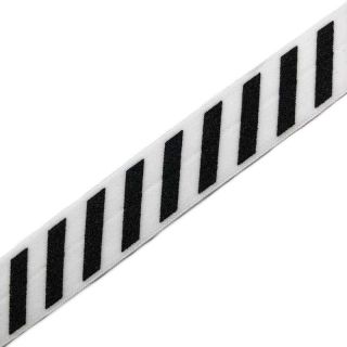 Kosa guma STRIPE 20 mm white