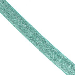 Pasica elastična glitter 20 mm dark mint