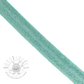 Pasica elastična glitter 20 mm dark mint