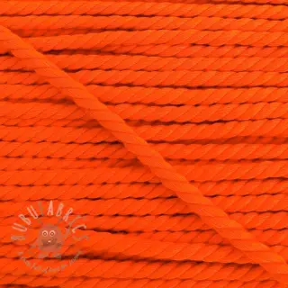 Pamučna vrpca 5 mm neon orange