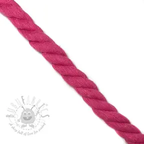 Pamučna vrpca 2,5 cm fuchsia