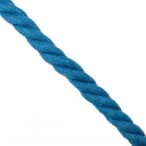 Pamučna vrpca 2,5 cm aqua