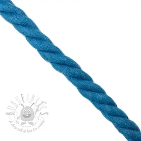 Pamučna vrpca 2,5 cm aqua