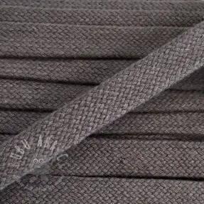 Pamučna vrpca ravna 15 mm dark grey