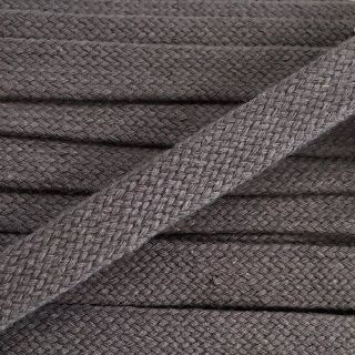 Pamučna vrpca plosnata 15 mm dark grey