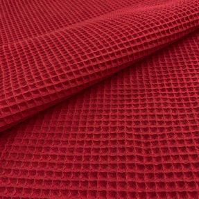 Bavlna s vaflovou väzbou red