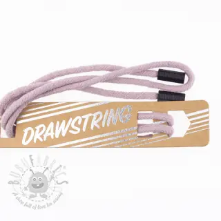 Uzica za kapuljaču s završecima 115 cm HEAD1 washed pink