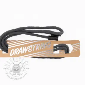 Uzica za kapuljaču s završecima 115 cm HEAD1 dark grey
