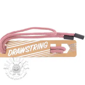 Uzica za kapuljaču s završecima 115 cm HEAD1 old pink