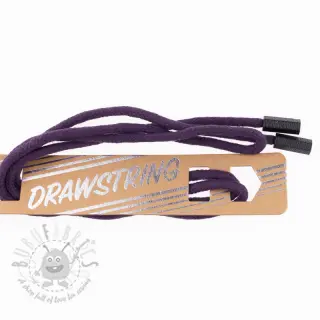 Uzica za kapuljaču s završecima 115 cm HEAD1 violet