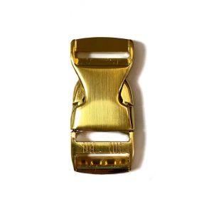 Metalna kopča trozubac 25 mm gold