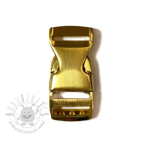 Metalna kopča trozubac 25 mm gold