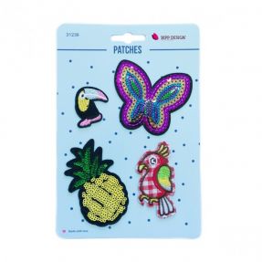 Naljepnica BIPP Butterfly Pineapple