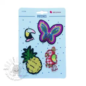 Naljepnica BIPP Butterfly Pineapple