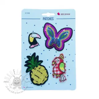 Naljepnica BIPP Butterfly Pineapple
