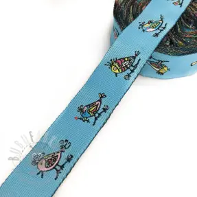 Traka Ptice blue